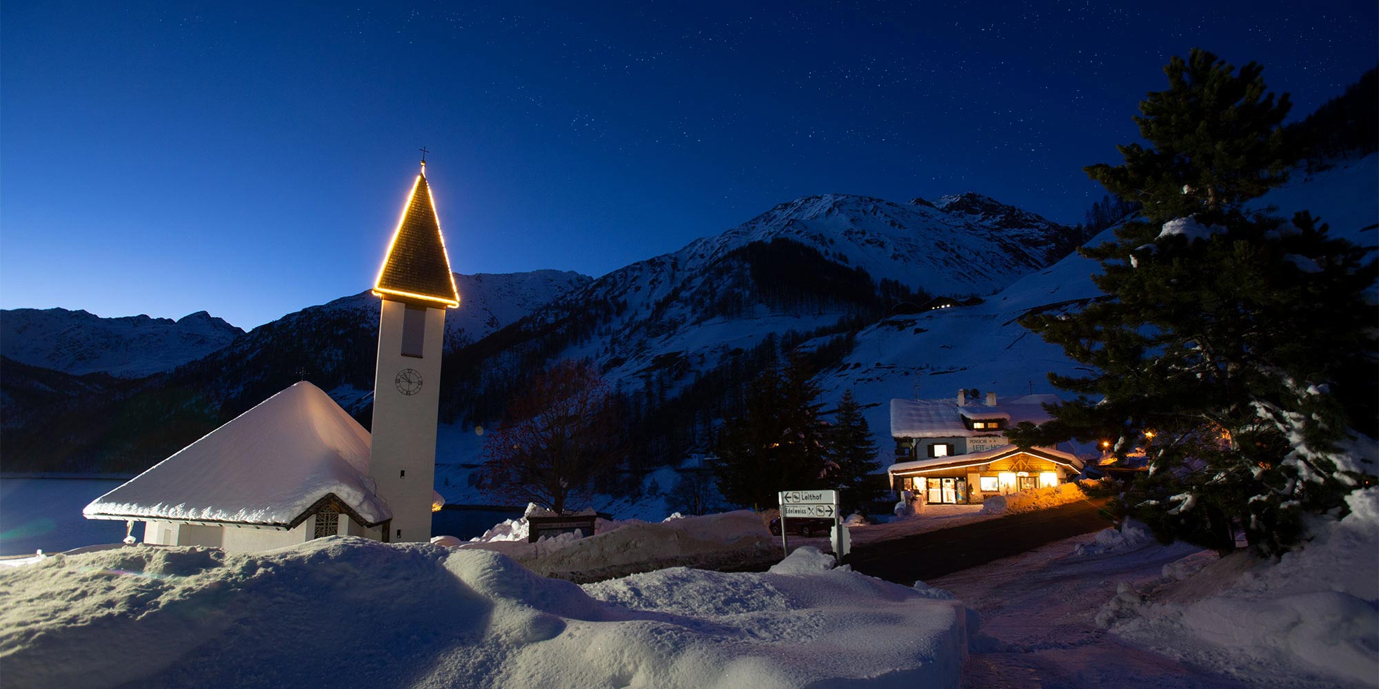 Autunno e inverno in Val Senales